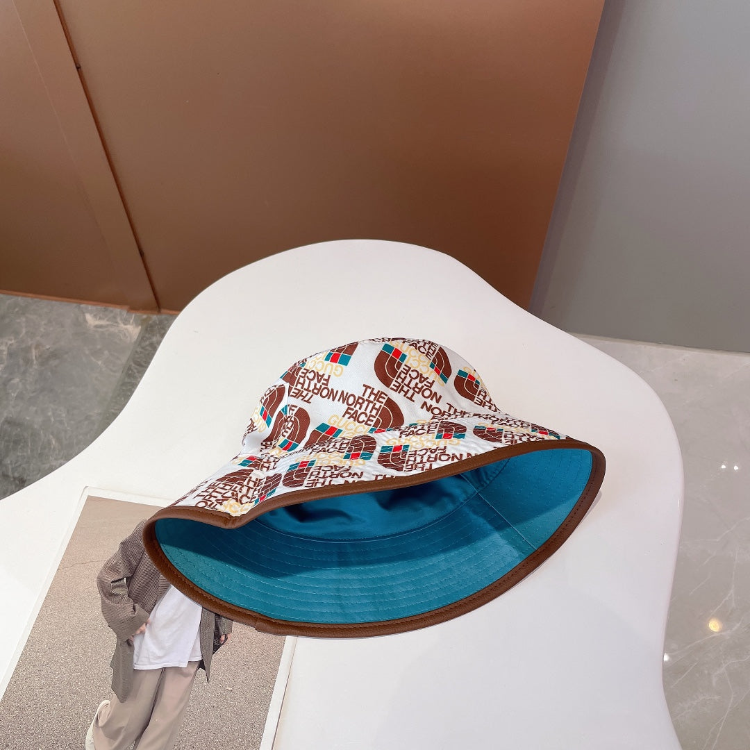 Fashion x Classic Reversible Bucket Καπέλο | Πολυτελές καπέλο σχεδιαστή διπλής όψης