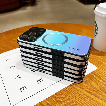 MagSafe Magnetic Gradient Telefonfodral med linsskydd