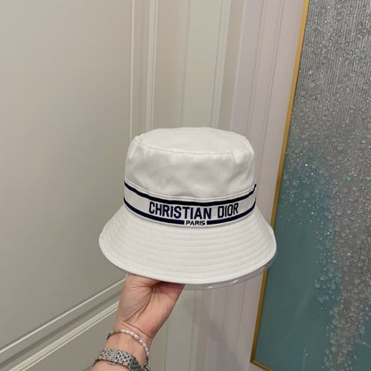 Klassisk vintage broderet webbing bøttehat