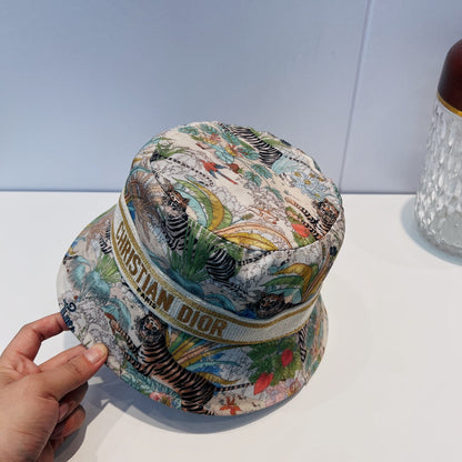 Klassisk vintage Jungle Tiger Bucket Hat