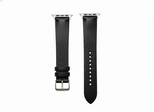 Full-Grain Leather Watch Strap– Brown & Black