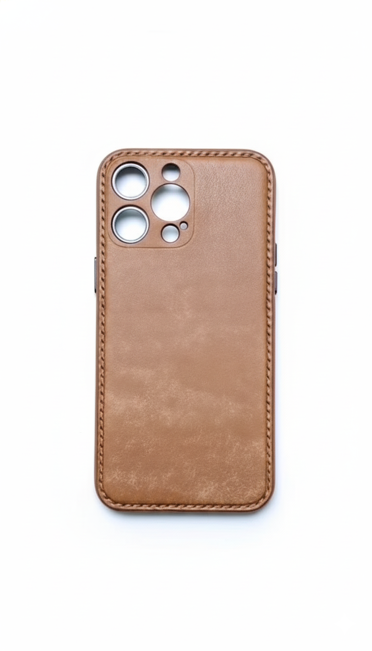Δερμάτινη θήκη iPhone Full Grain Unibody – The Art of Pure Leather Craft
