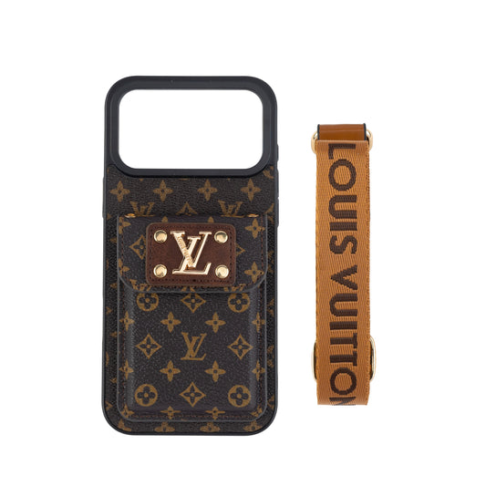 Nova capa de telefone clássica luxuosa com suporte para cartão 10