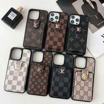 Torba na karty Premium Etui na iPhone'a z łańcuszkiem na ramię