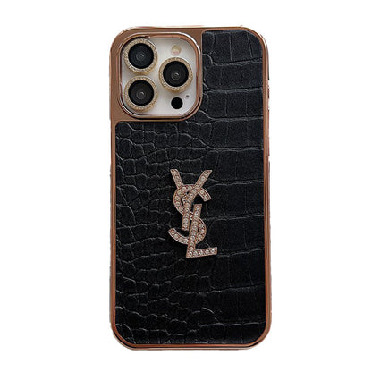 Saint Color Nahkainen Rose Gold iPhone-kuori