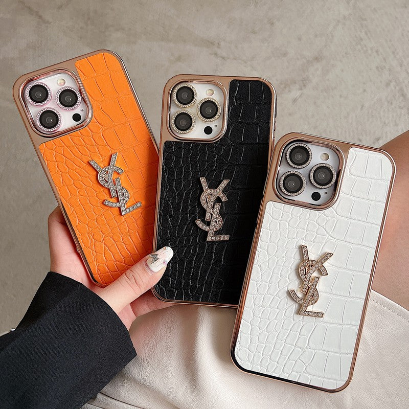 Saint Color Nahkainen Rose Gold iPhone-kuori