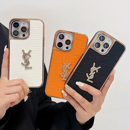 Saint Color Nahkainen Rose Gold iPhone-kuori