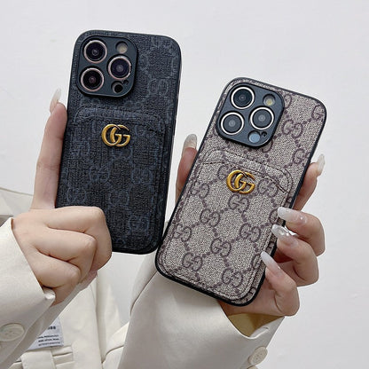 Premium Kaarttas Klassiek iPhone-hoesje