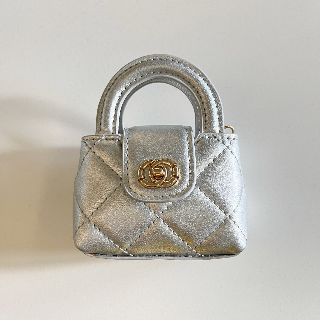 Cute Mini Handbag Style AirPods Case with Chain Strap