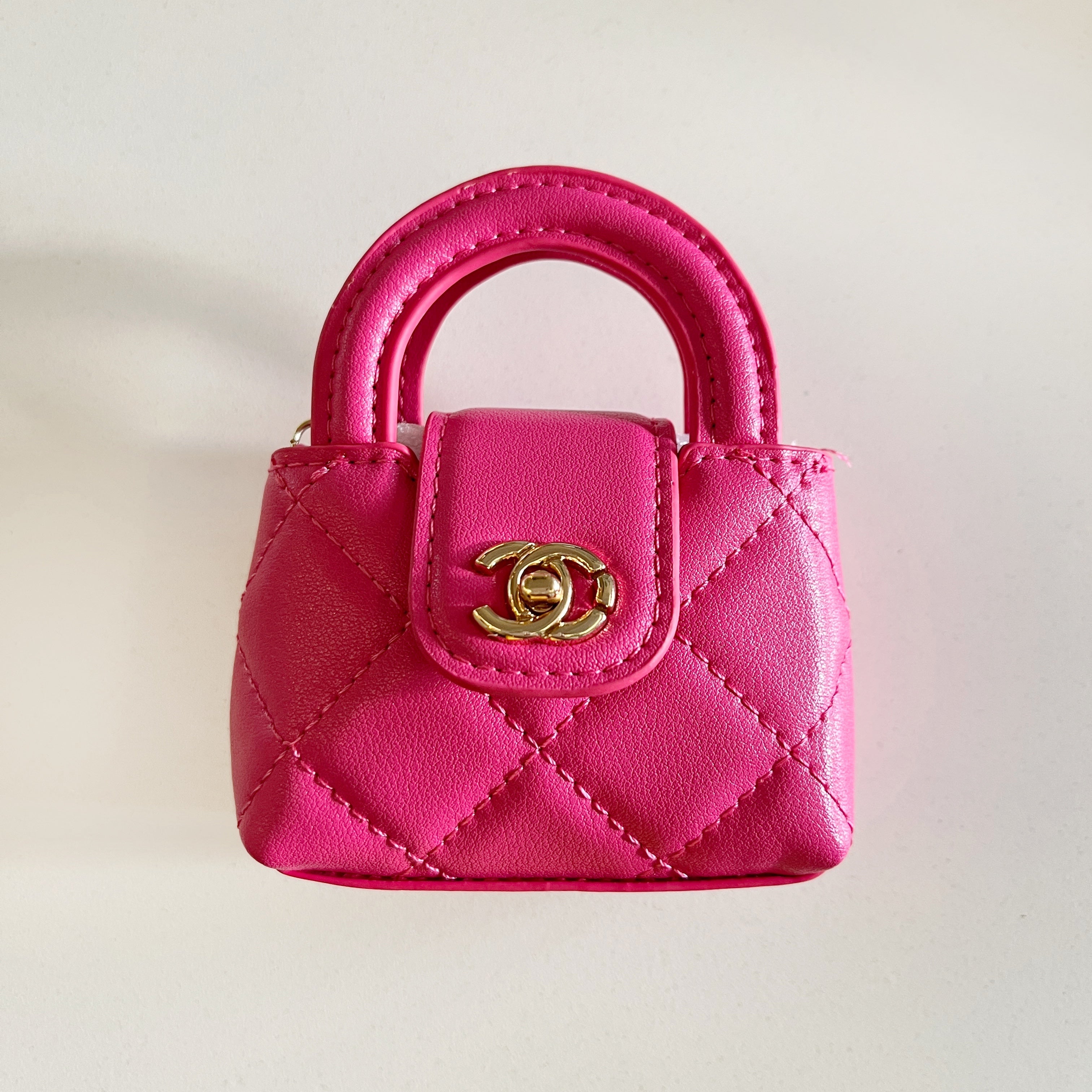 Cute Mini Handbag Style AirPods Case with Chain Strap