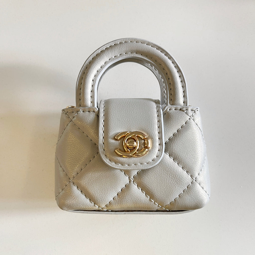 Cute Mini Handbag Style AirPods Case with Chain Strap