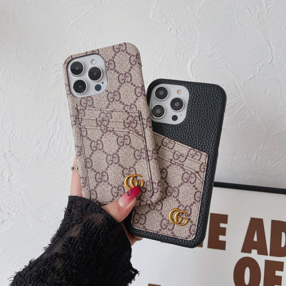 Premium Card Bag Klassiskt iPhone-fodral