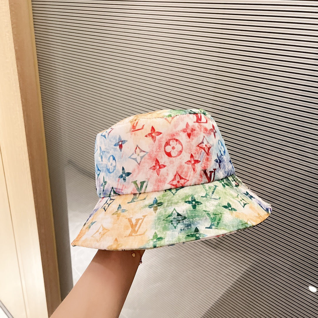 Luksus Camouflage Graffiti Bucket Hat