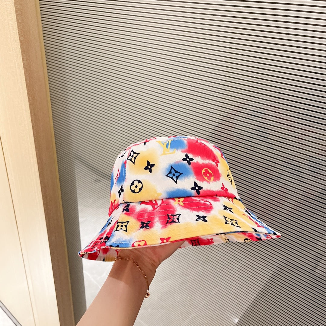 Luksus Camouflage Graffiti Bucket Hat