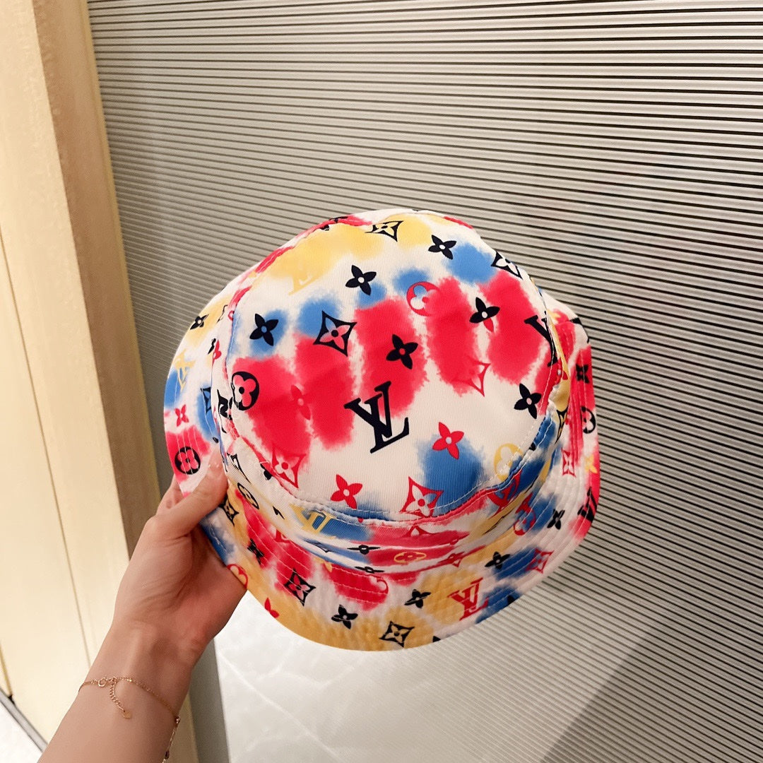 Luksus Camouflage Graffiti Bucket Hat