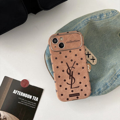 Δερμάτινη θήκη για iPhone Saint Brown