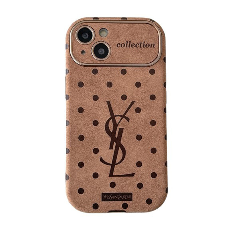 Δερμάτινη θήκη για iPhone Saint Brown