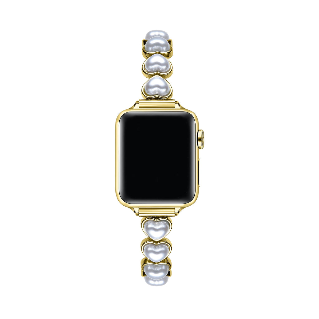 Grace Pearl and Metal Band for Apple Watch
