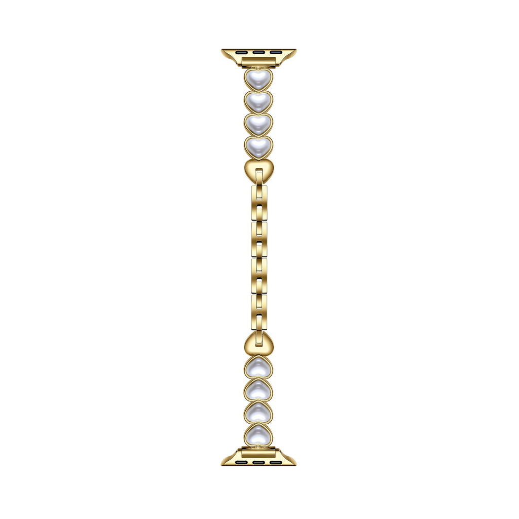 Grace Pearl and Metal Band for Apple Watch