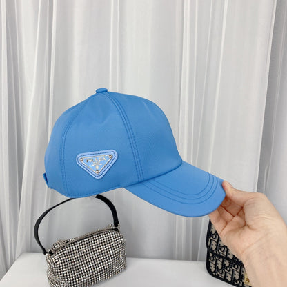 Czapka z daszkiem z trójkątnym logo Fashion | Luksusowy kapelusz projektanta
