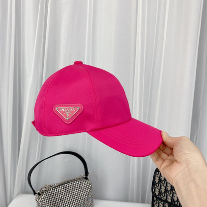 Czapka z daszkiem z trójkątnym logo Fashion | Luksusowy kapelusz projektanta