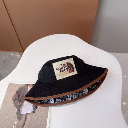 Fashion x Classic Reversible Bucket Καπέλο | Πολυτελές καπέλο σχεδιαστή διπλής όψης