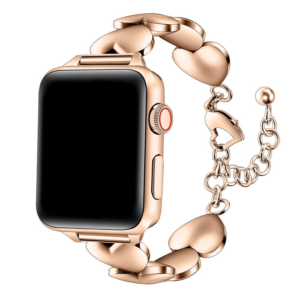 Lover Heart Steel Band for Apple Watch