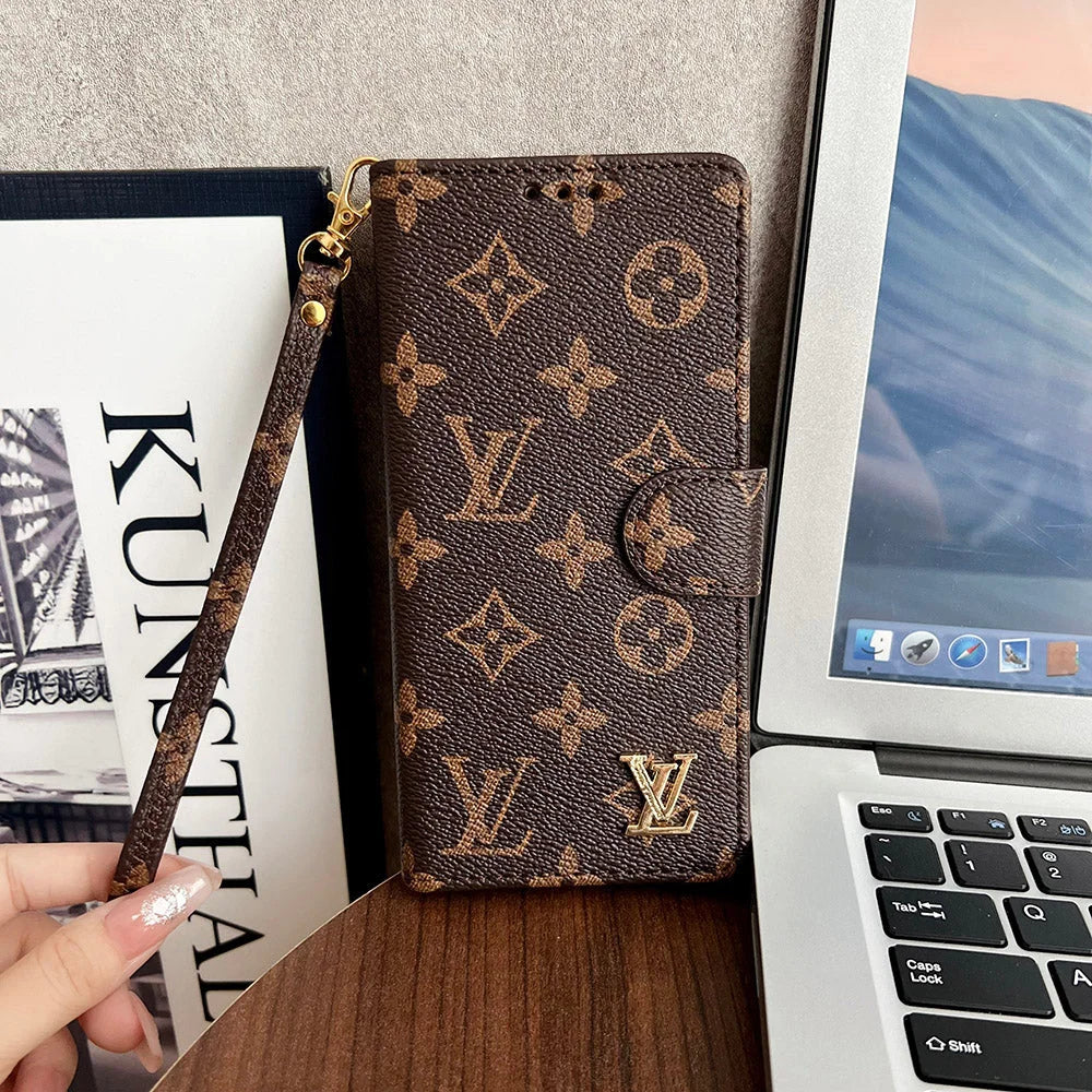 Funda de lujo para iPhone con billetera avanzada