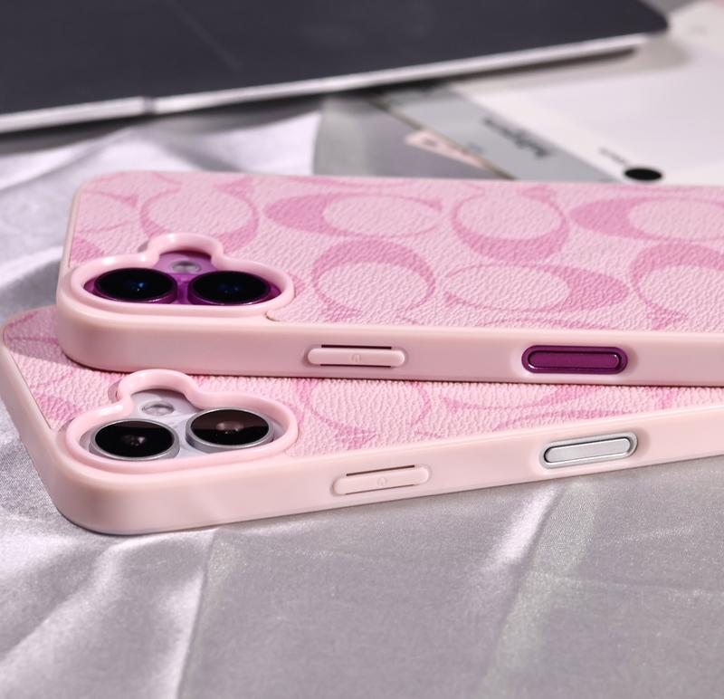 Ochronne etui na iPhone'a o miękkiej skórzanej fakturze
