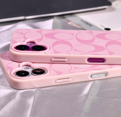 Ochronne etui na iPhone'a o miękkiej skórzanej fakturze