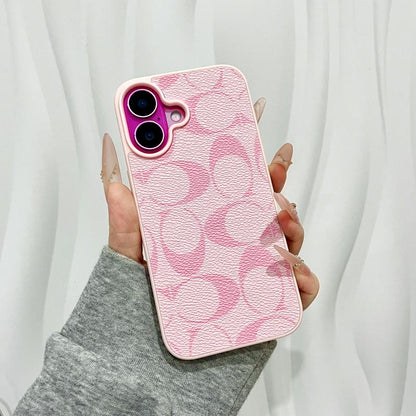 Ochronne etui na iPhone'a o miękkiej skórzanej fakturze
