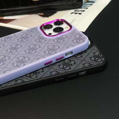 Роскошный фиолетовый чехол для iPhone-MD231025