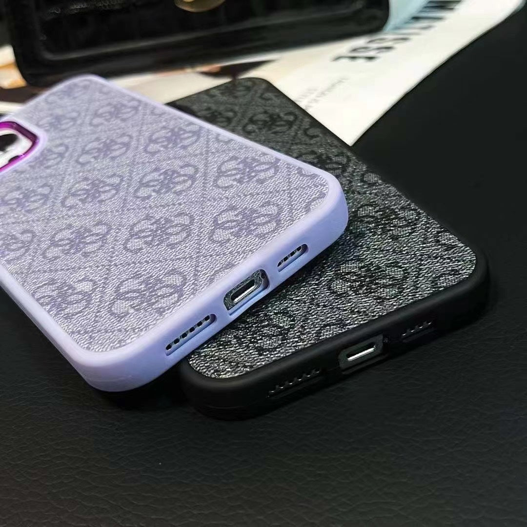 Роскошный фиолетовый чехол для iPhone-MD231025