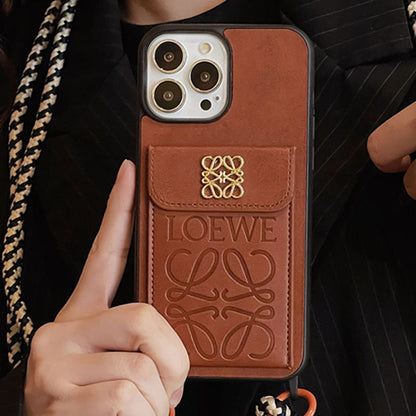 Loe Card Holder Δερμάτινη θήκη iPhone