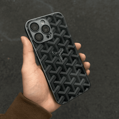 G-Y Luxury Geometric Monogram iPhone -kotelo