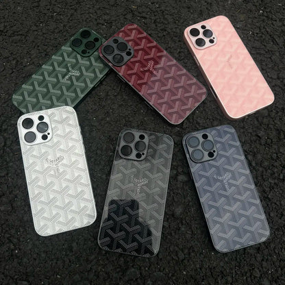 G-Y Luxury Geometric Monogram iPhone -kotelo