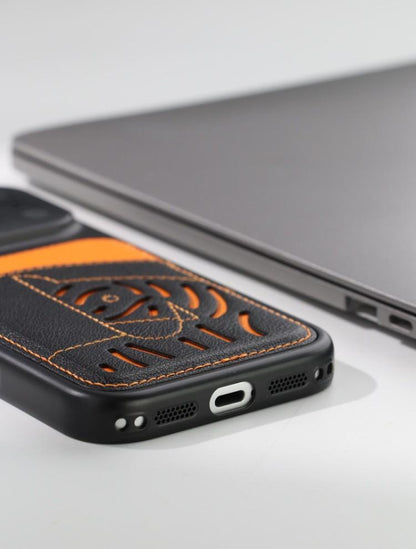 2026 New Premium Leather Card Slot iPhone Case – Limited Edition Year of the Horse