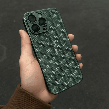 G-Y Luxury Geometric Monogram iPhone -kotelo