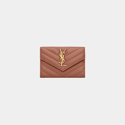 C-m Quilted Lambskin Small Wallet